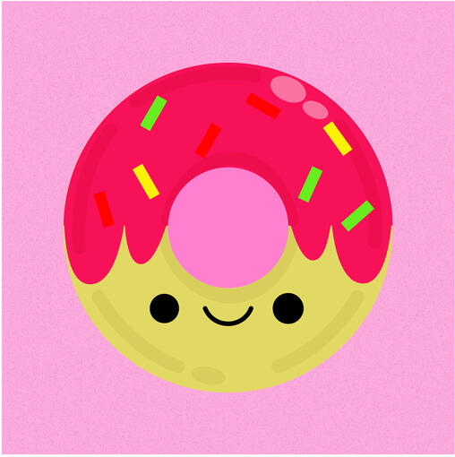 Cute Donut